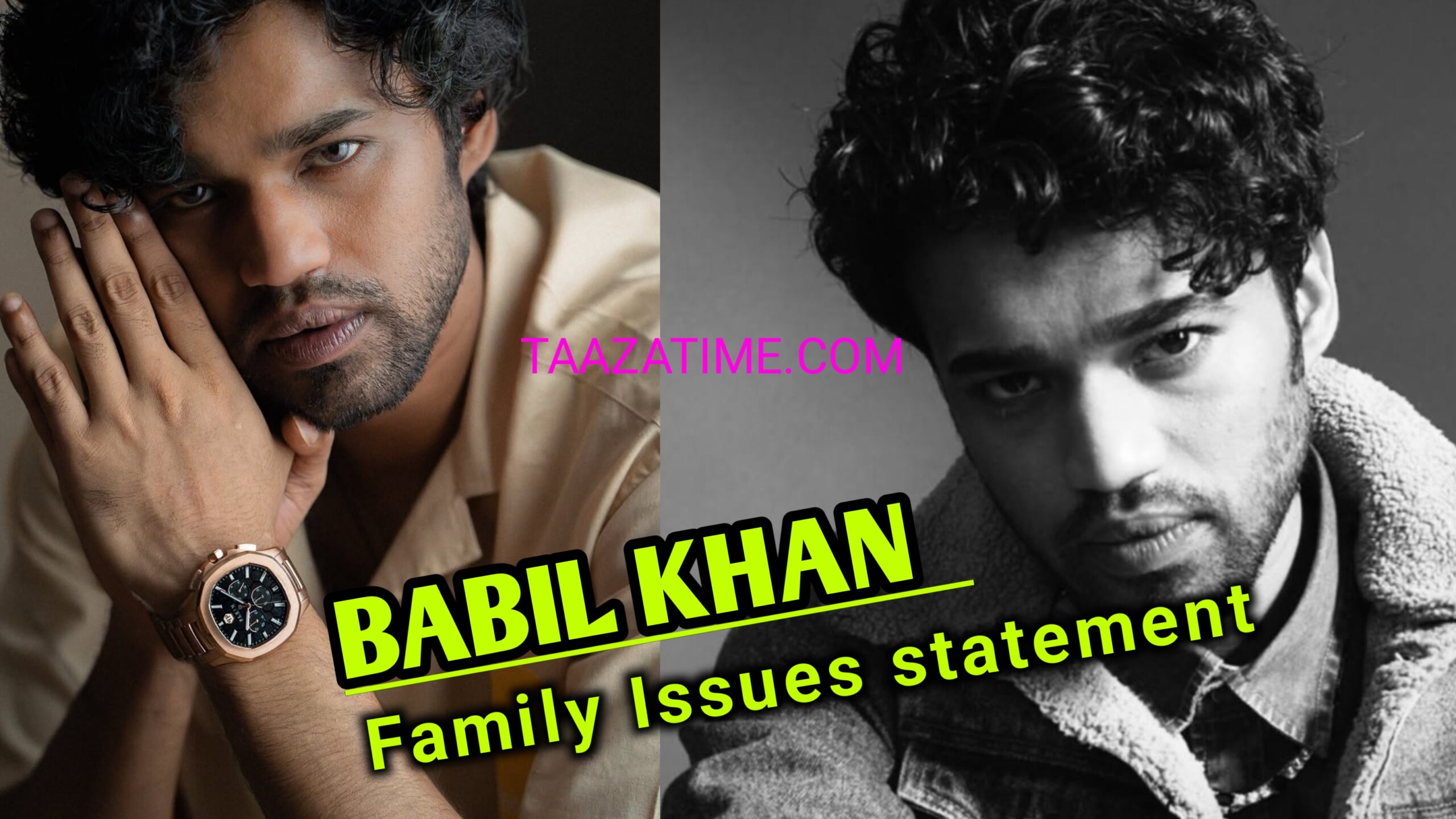 BABIL KHAN , babil khan report