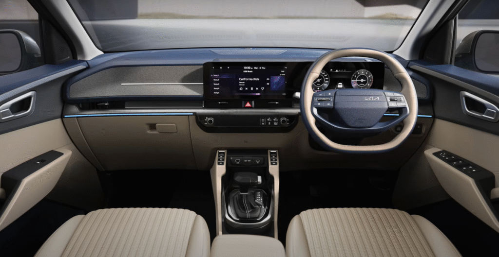 kia calvin interior